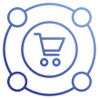 Fragmented Sales Channels Icon